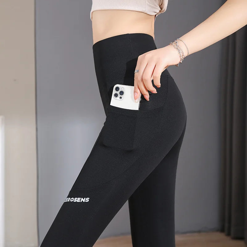 Legging Fitness Cintura Alta com Bolso