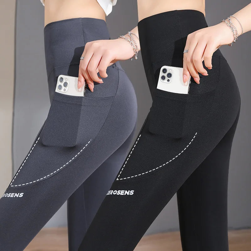 Legging Fitness Cintura Alta com Bolso